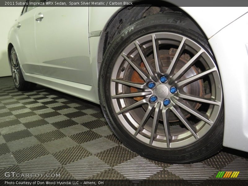 Spark Silver Metallic / Carbon Black 2011 Subaru Impreza WRX Sedan