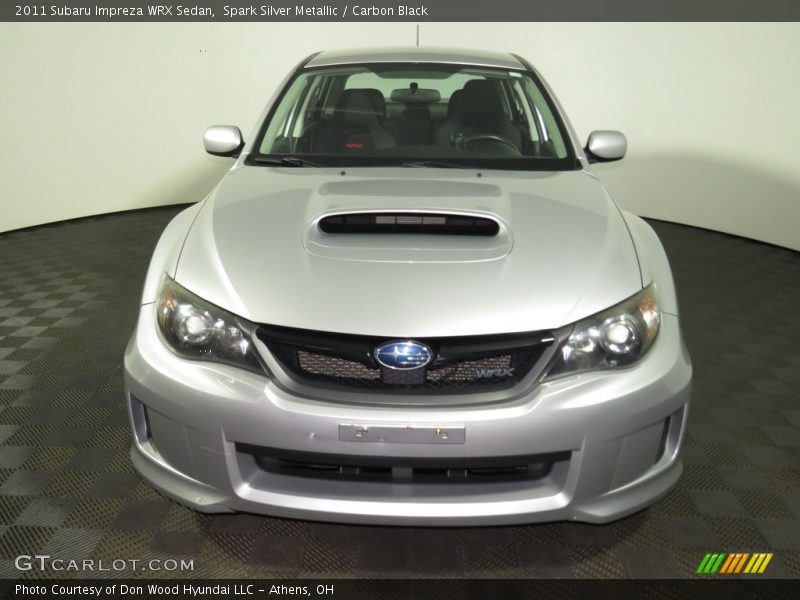 Spark Silver Metallic / Carbon Black 2011 Subaru Impreza WRX Sedan