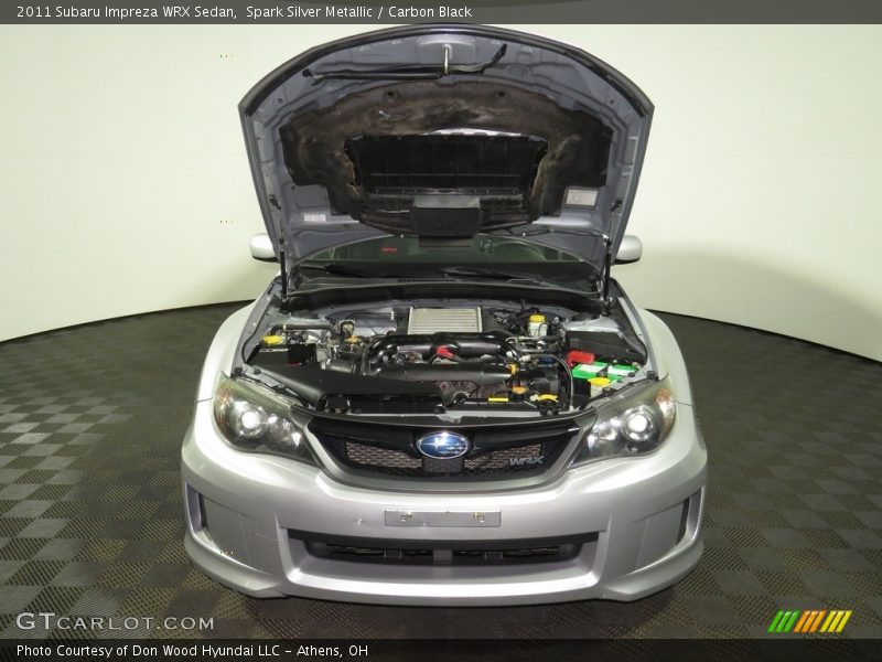 Spark Silver Metallic / Carbon Black 2011 Subaru Impreza WRX Sedan