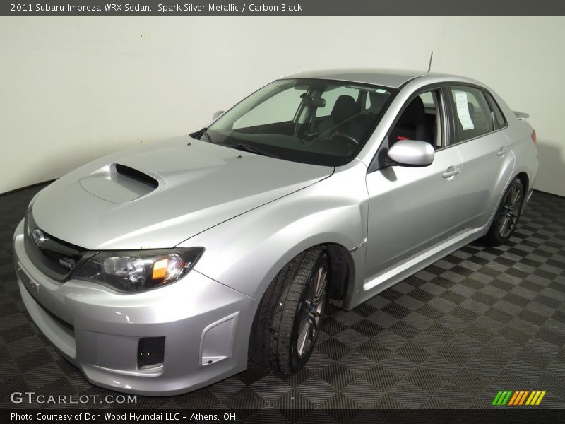 Spark Silver Metallic / Carbon Black 2011 Subaru Impreza WRX Sedan