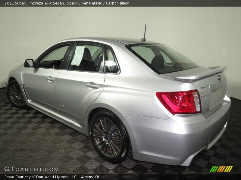 Spark Silver Metallic / Carbon Black 2011 Subaru Impreza WRX Sedan