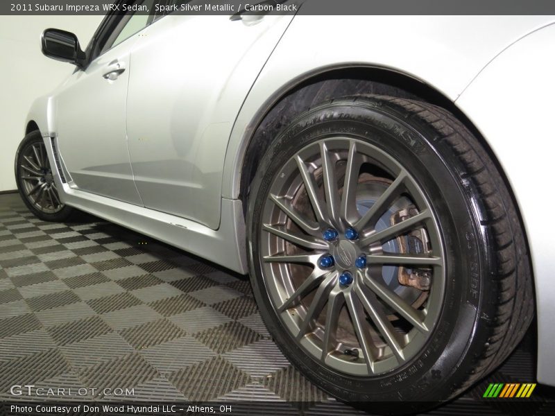 Spark Silver Metallic / Carbon Black 2011 Subaru Impreza WRX Sedan