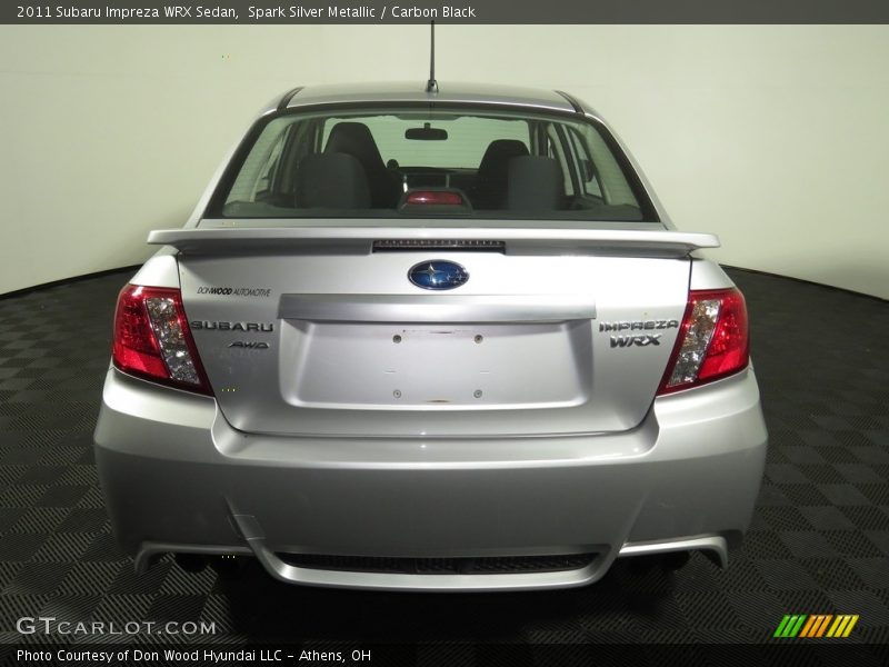 Spark Silver Metallic / Carbon Black 2011 Subaru Impreza WRX Sedan