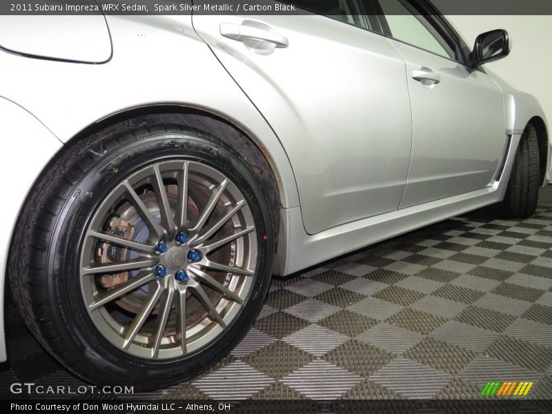 Spark Silver Metallic / Carbon Black 2011 Subaru Impreza WRX Sedan