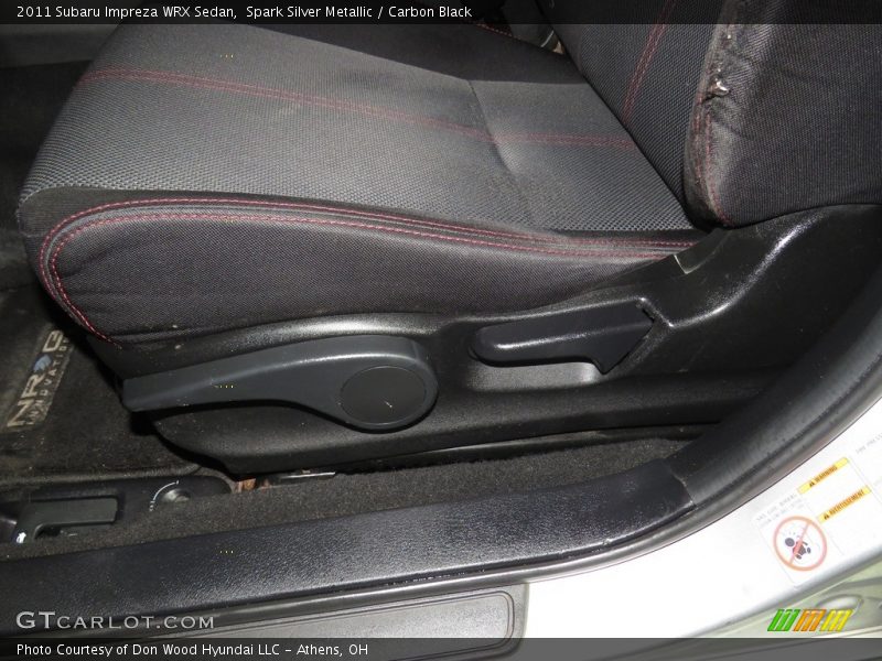 Spark Silver Metallic / Carbon Black 2011 Subaru Impreza WRX Sedan