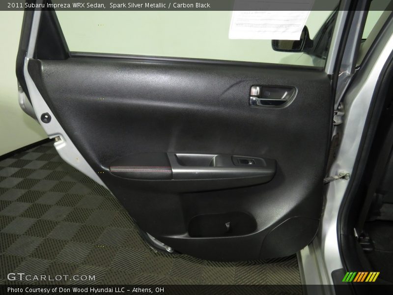 Spark Silver Metallic / Carbon Black 2011 Subaru Impreza WRX Sedan