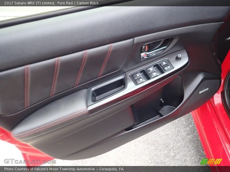 Door Panel of 2017 WRX STI Limited