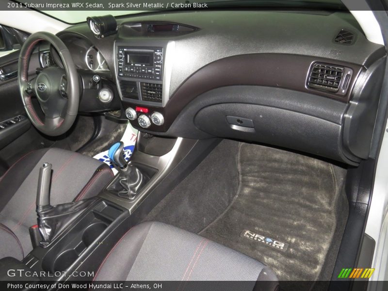 Spark Silver Metallic / Carbon Black 2011 Subaru Impreza WRX Sedan