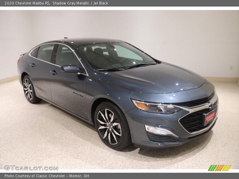 Shadow Gray Metallic / Jet Black 2020 Chevrolet Malibu RS