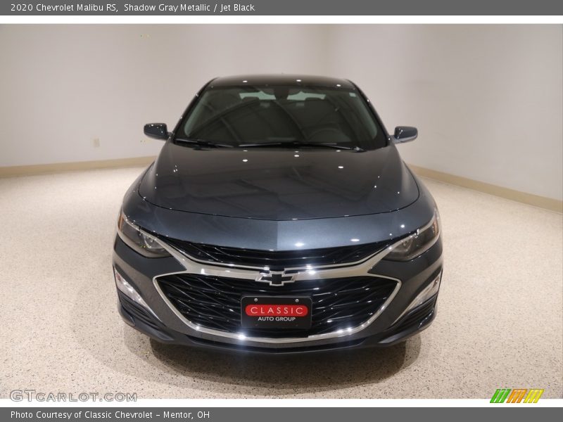 Shadow Gray Metallic / Jet Black 2020 Chevrolet Malibu RS