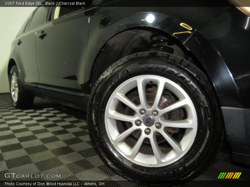 Black / Charcoal Black 2007 Ford Edge SEL