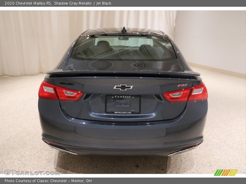 Shadow Gray Metallic / Jet Black 2020 Chevrolet Malibu RS