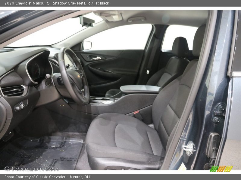 Shadow Gray Metallic / Jet Black 2020 Chevrolet Malibu RS