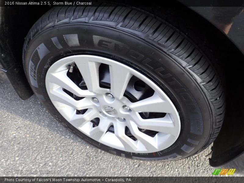 Storm Blue / Charcoal 2016 Nissan Altima 2.5 S