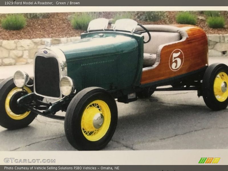 Front 3/4 View of 1929 Model A Roadster