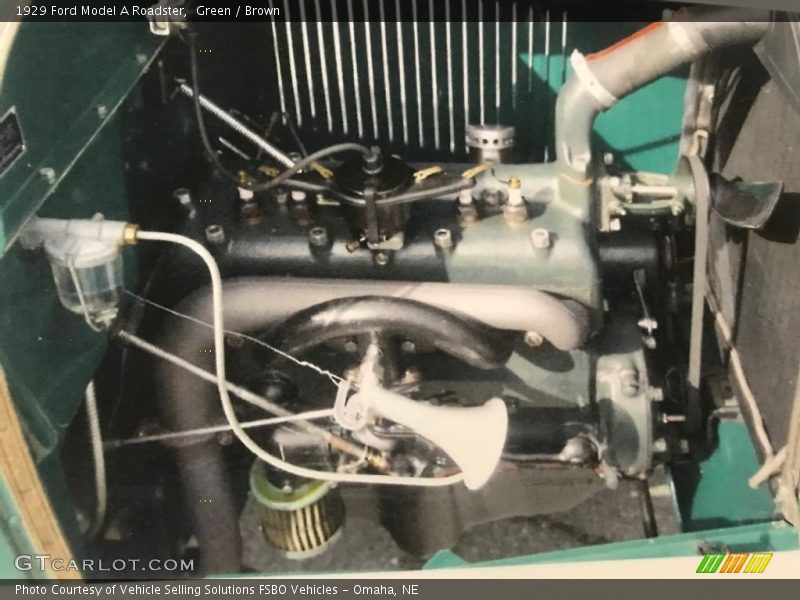  1929 Model A Roadster Engine - 201 cid Flathead 4 Cylinder