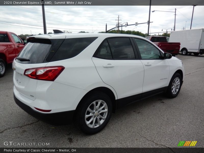 Summit White / Ash Gray 2020 Chevrolet Equinox LS AWD