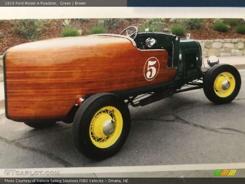  1929 Model A Roadster Green