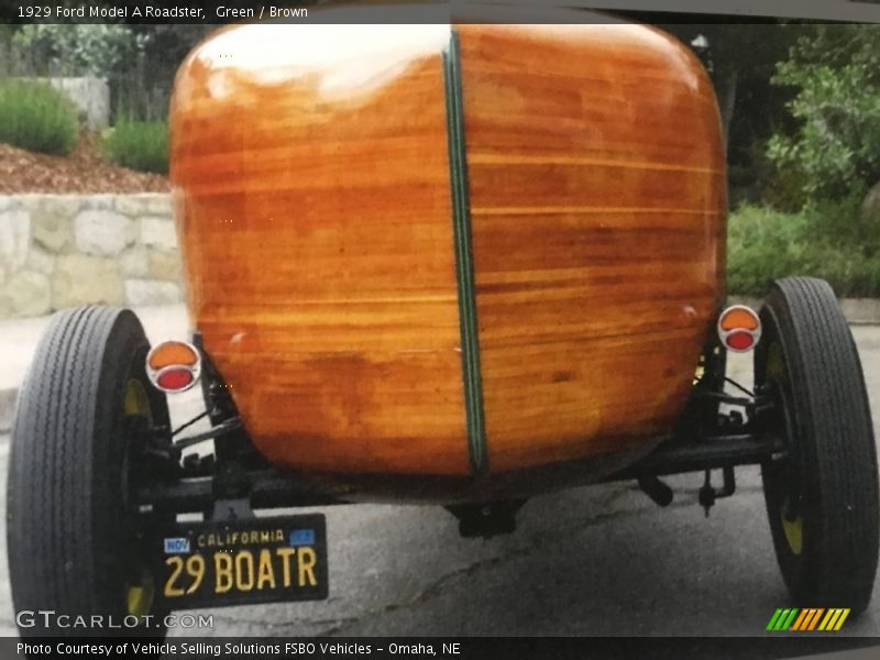 Green / Brown 1929 Ford Model A Roadster