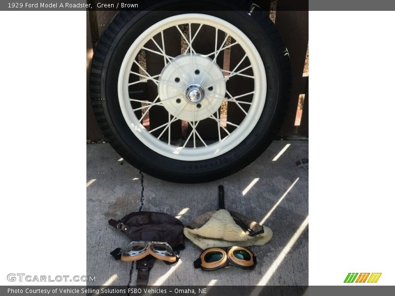 Green / Brown 1929 Ford Model A Roadster