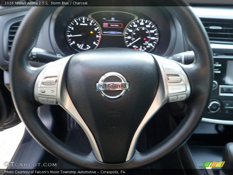 Storm Blue / Charcoal 2016 Nissan Altima 2.5 S