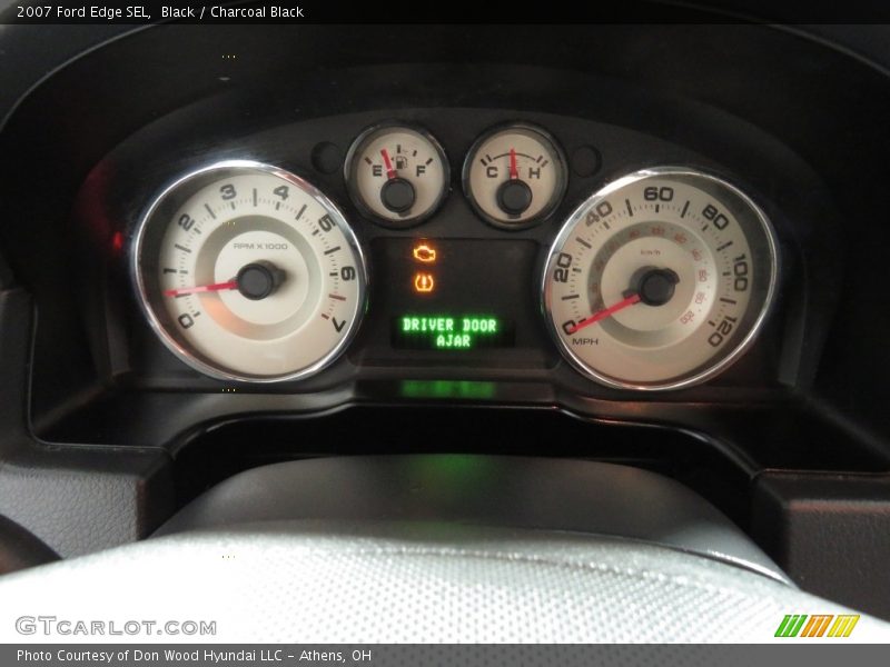 Black / Charcoal Black 2007 Ford Edge SEL