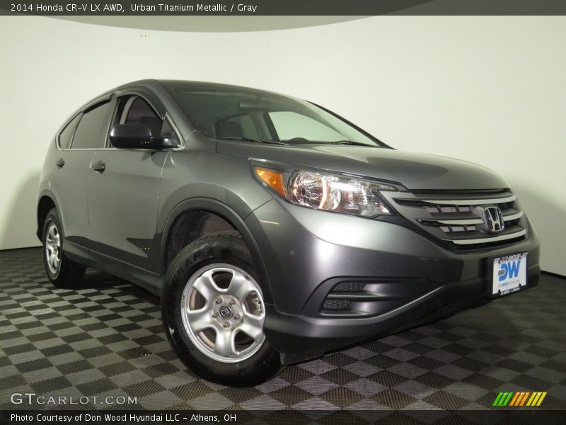 Urban Titanium Metallic / Gray 2014 Honda CR-V LX AWD