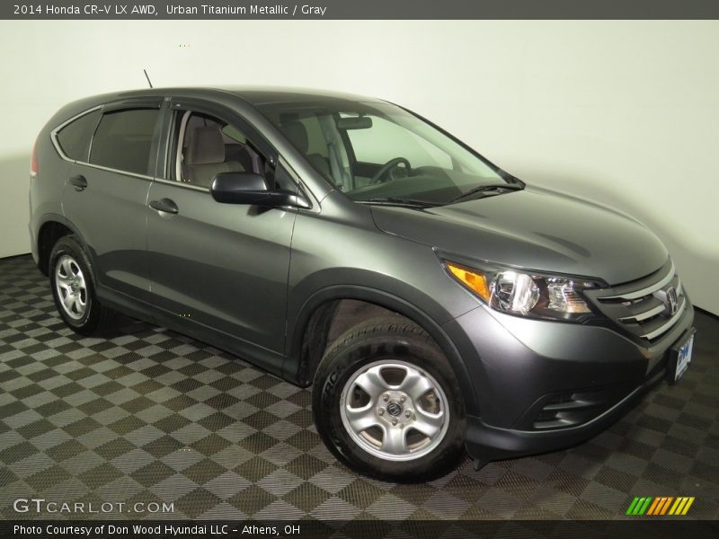 Urban Titanium Metallic / Gray 2014 Honda CR-V LX AWD