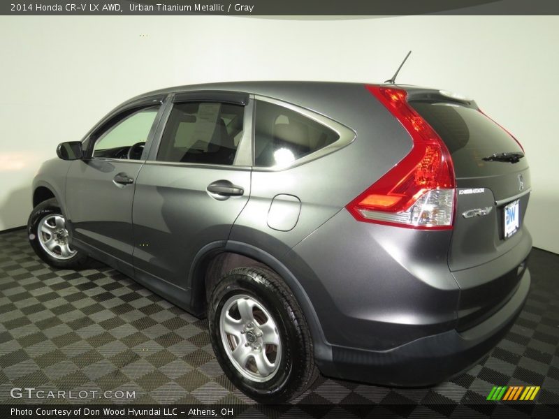 Urban Titanium Metallic / Gray 2014 Honda CR-V LX AWD