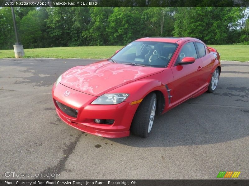 Velocity Red Mica / Black 2005 Mazda RX-8 Sport