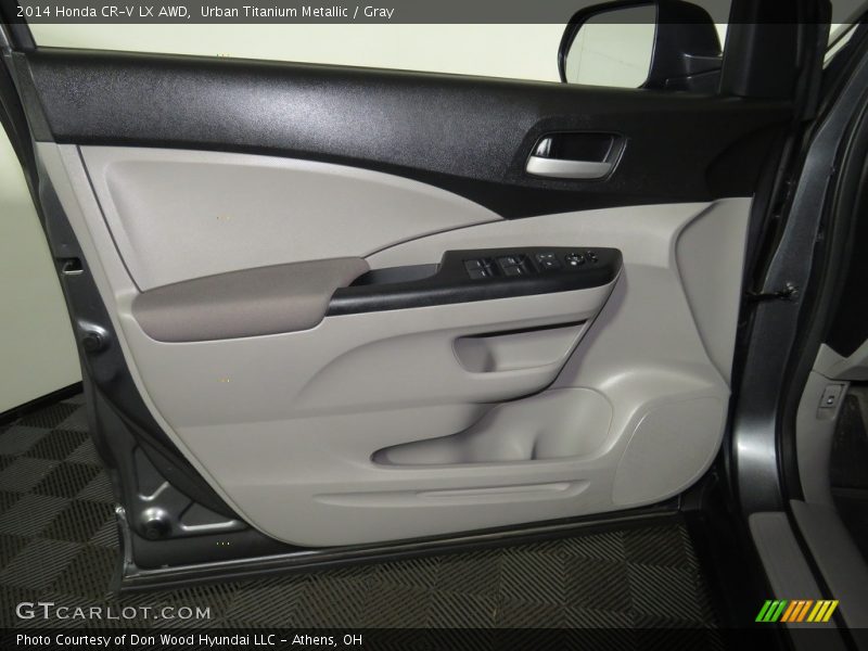 Urban Titanium Metallic / Gray 2014 Honda CR-V LX AWD