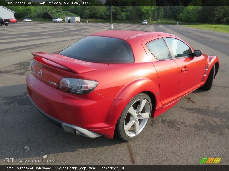 Velocity Red Mica / Black 2005 Mazda RX-8 Sport