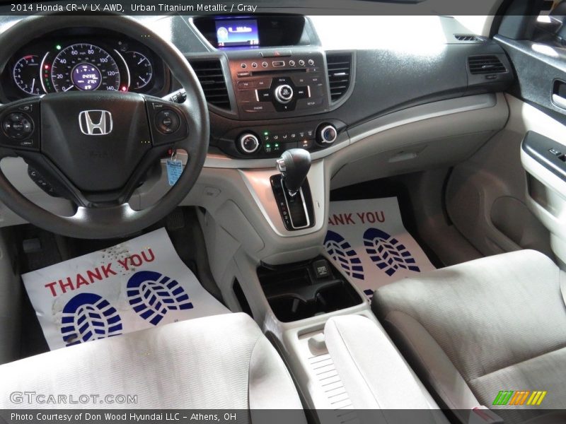Urban Titanium Metallic / Gray 2014 Honda CR-V LX AWD
