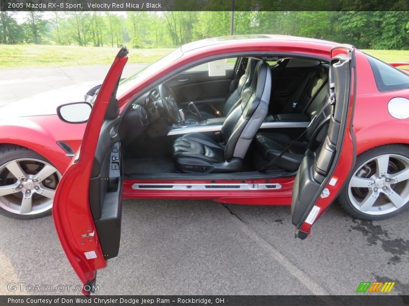 Velocity Red Mica / Black 2005 Mazda RX-8 Sport