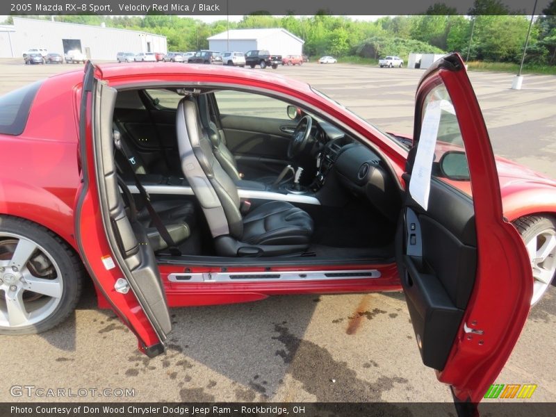 Velocity Red Mica / Black 2005 Mazda RX-8 Sport