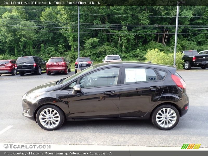 Tuxedo Black / Charcoal Black 2014 Ford Fiesta SE Hatchback