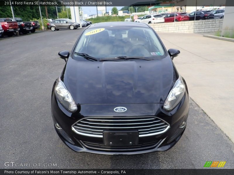 Tuxedo Black / Charcoal Black 2014 Ford Fiesta SE Hatchback