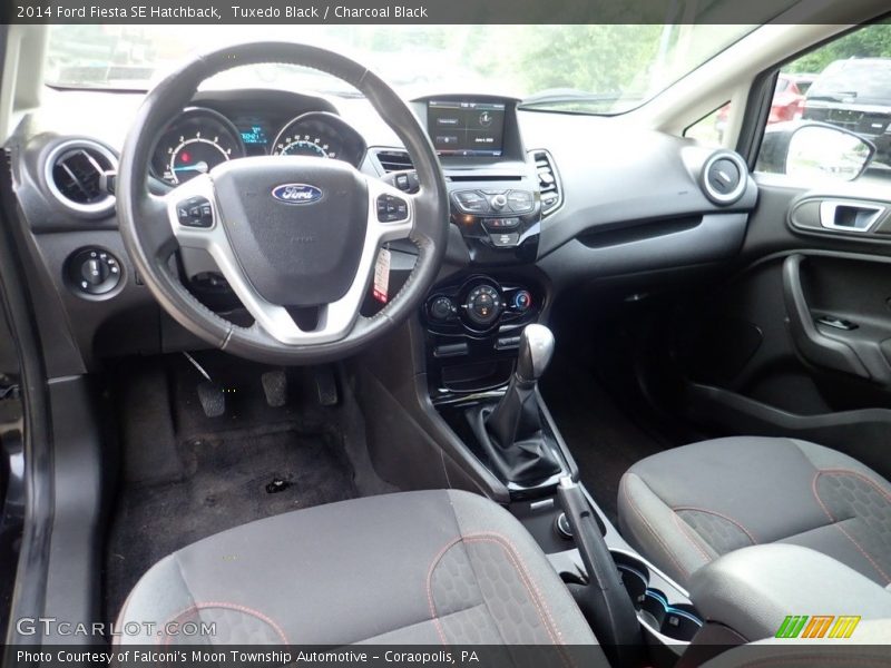 Tuxedo Black / Charcoal Black 2014 Ford Fiesta SE Hatchback