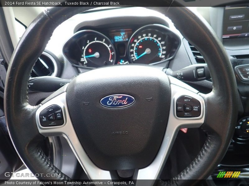 Tuxedo Black / Charcoal Black 2014 Ford Fiesta SE Hatchback