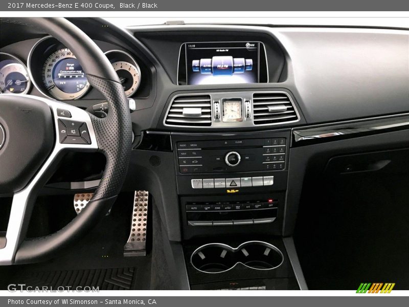 Black / Black 2017 Mercedes-Benz E 400 Coupe