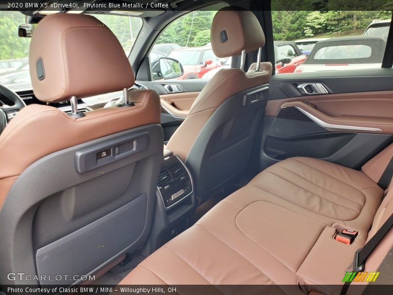 Phytonic Blue Metallic / Coffee 2020 BMW X5 xDrive40i
