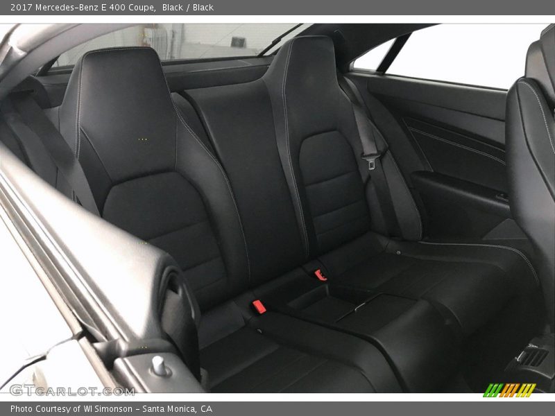 Black / Black 2017 Mercedes-Benz E 400 Coupe