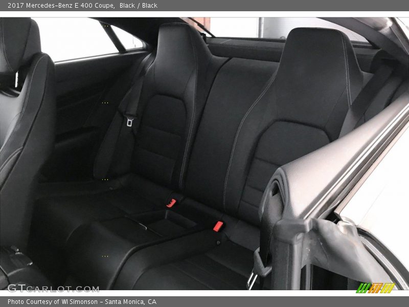 Black / Black 2017 Mercedes-Benz E 400 Coupe