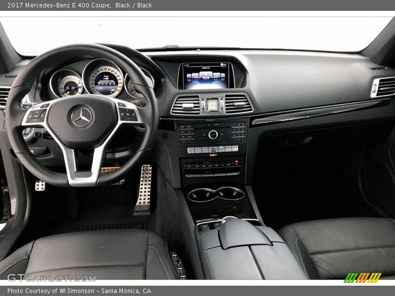 Black / Black 2017 Mercedes-Benz E 400 Coupe
