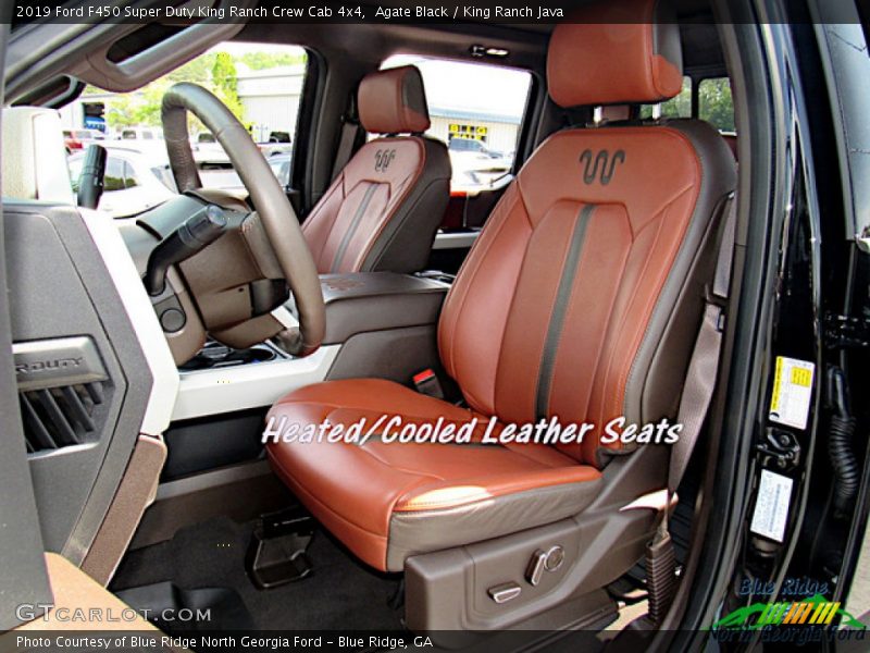 Agate Black / King Ranch Java 2019 Ford F450 Super Duty King Ranch Crew Cab 4x4