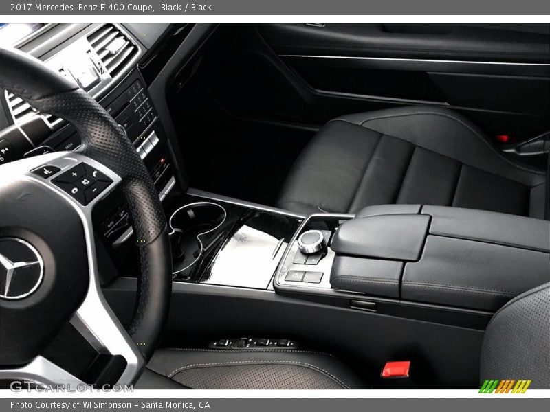 Black / Black 2017 Mercedes-Benz E 400 Coupe