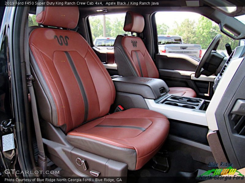 Agate Black / King Ranch Java 2019 Ford F450 Super Duty King Ranch Crew Cab 4x4