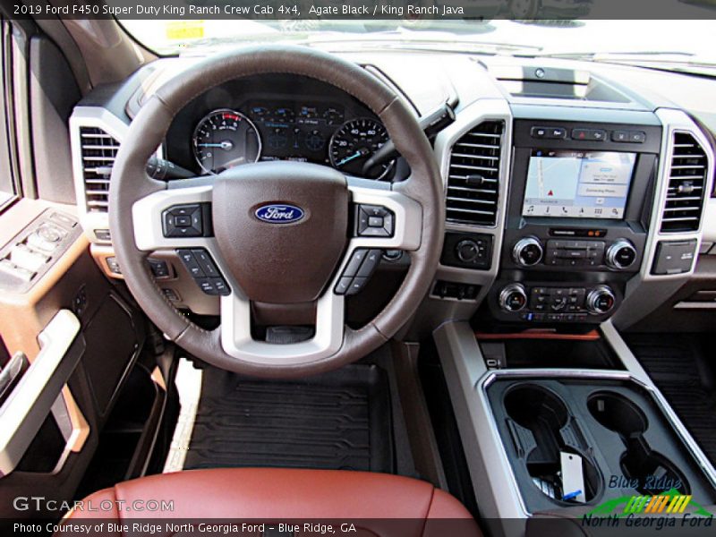 Agate Black / King Ranch Java 2019 Ford F450 Super Duty King Ranch Crew Cab 4x4