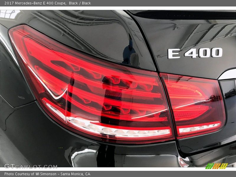 Black / Black 2017 Mercedes-Benz E 400 Coupe
