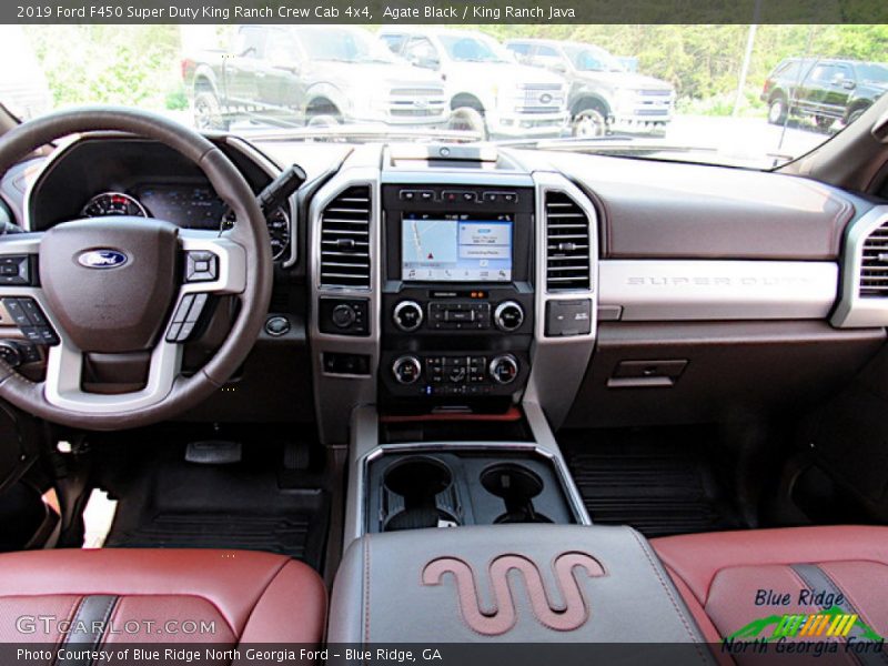 Agate Black / King Ranch Java 2019 Ford F450 Super Duty King Ranch Crew Cab 4x4